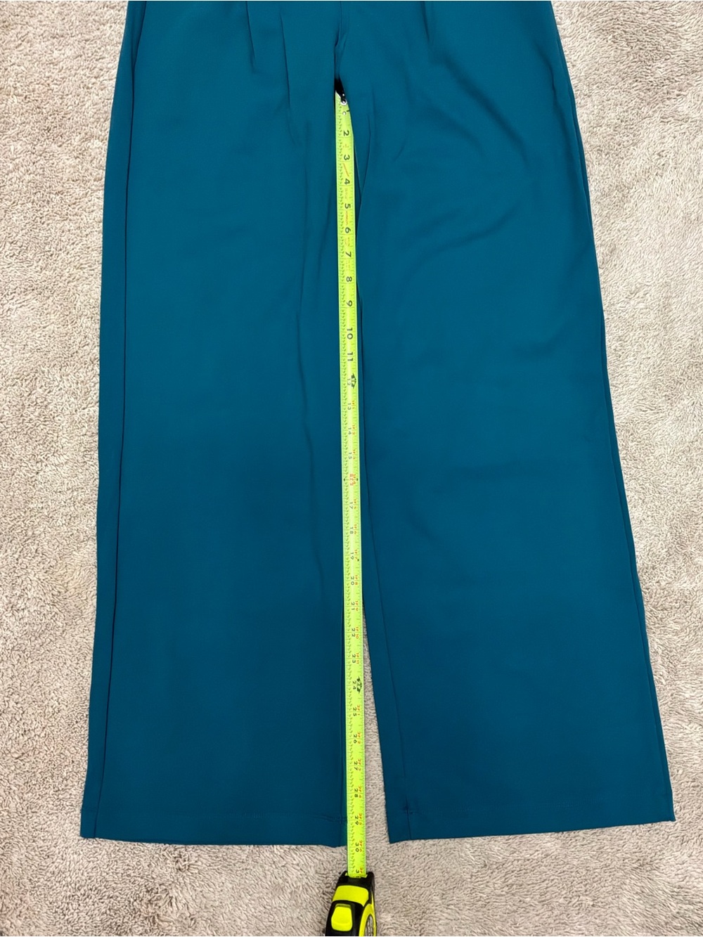 HALARA Teal Wide-Leg Trousers - Picture 5 of 13